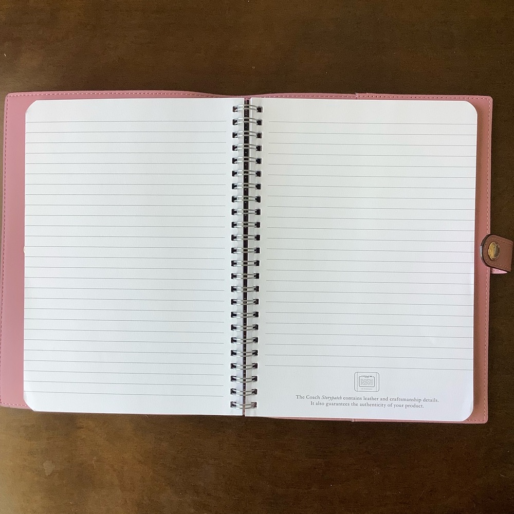 Coach Notebook - Picture 5 of 7